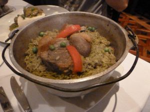 Arroz con pato